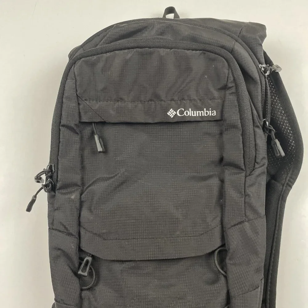 Columbia Hydration Backpack Black Hiking Biking Running Water Bladder
